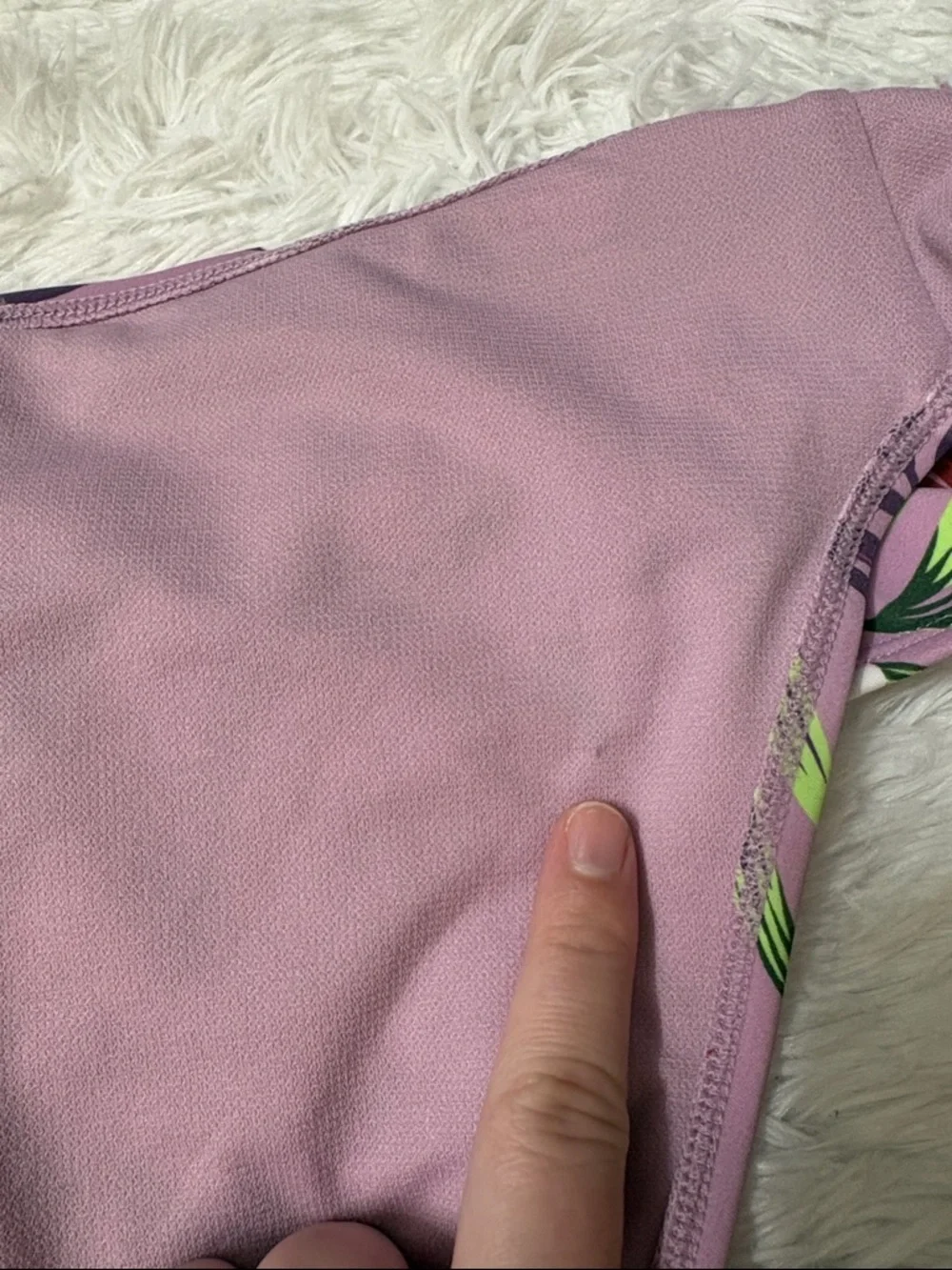 NWOT Salt & Cove Purple Floral Swim Bottoms Size XL